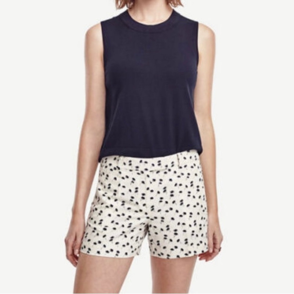 Ann Taylor Palm Trees Devin City Shorts sz 6